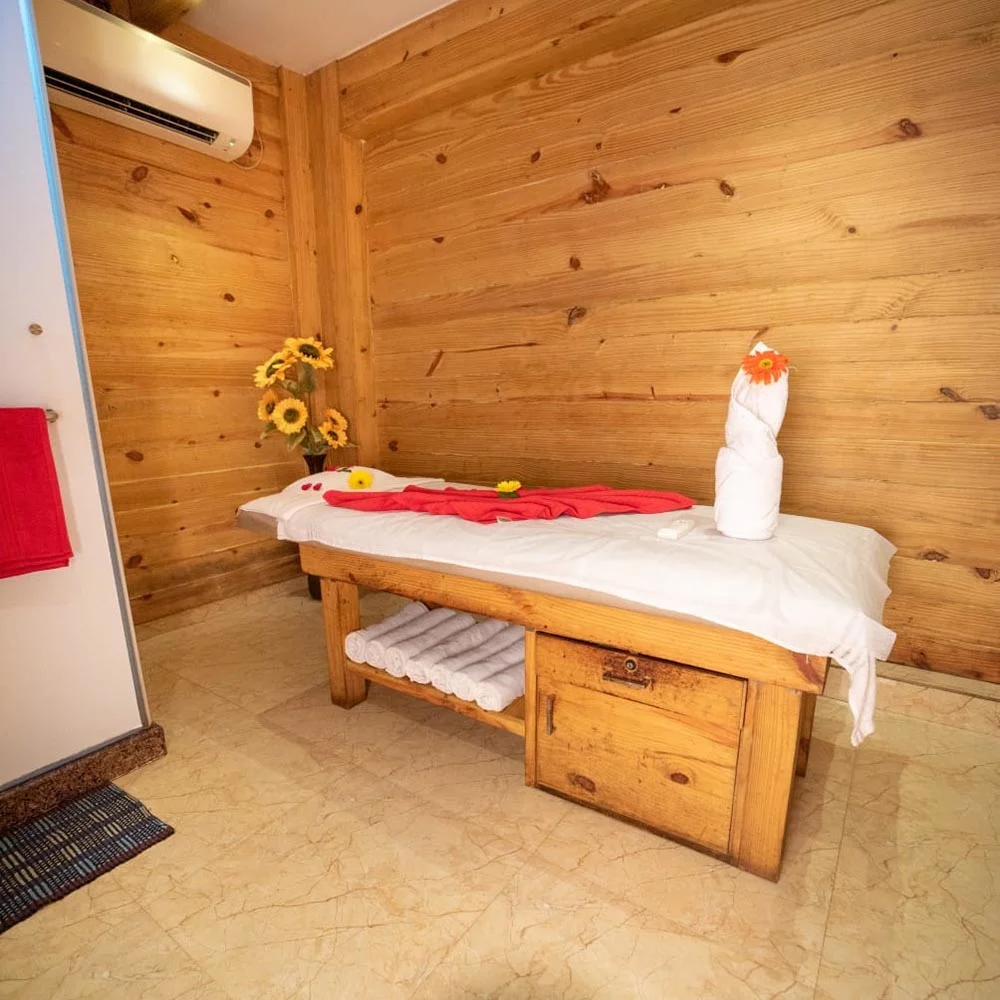 Dhruva Spa massage setup 4